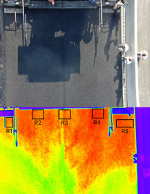 Специалисты ООО «Автодор-Инжиниринг» провели исследовательскую работу по уточнению измерений температуры укладки асфальтобетонной смеси с помощью БПЛА - изображение 1