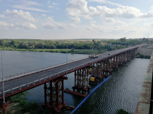 Открытие движения по временному объезду и мосту через р. Северский Донец на км 930+788 - изображение 1