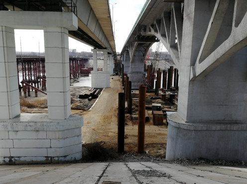 В Ростовской области на автомагистрали М-4 «Дон» ведутся работы по реконструкции моста через р. Северский Донец (правый) на км 930+788 - изображение 2