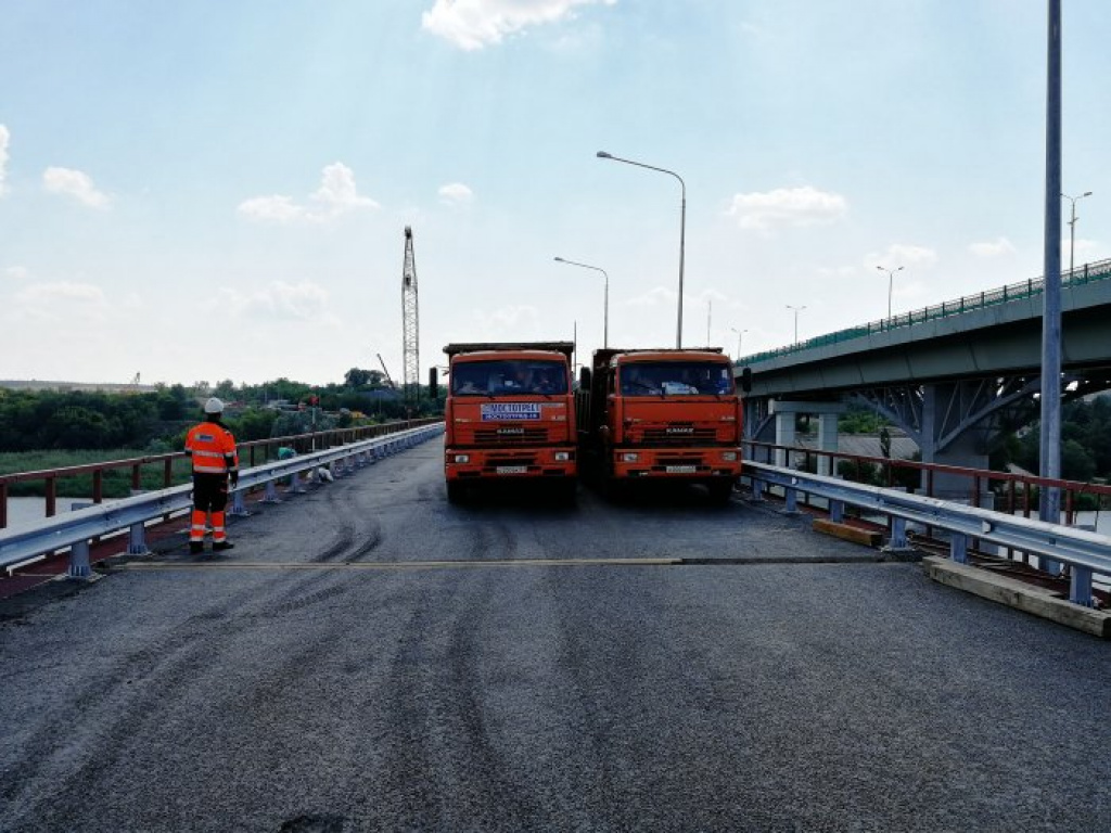 Приемочные обследования и испытания временного моста через реку Северский  Донец на км 930+788 М-4 «Дон». | Новости Автодор-Инжиниринг