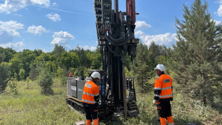 Контрольное бурение мобильными буровыми установками на объекте М-12 «Строящаяся скоростная автомобильная дорога Москва - Нижний Новгород – Казань»