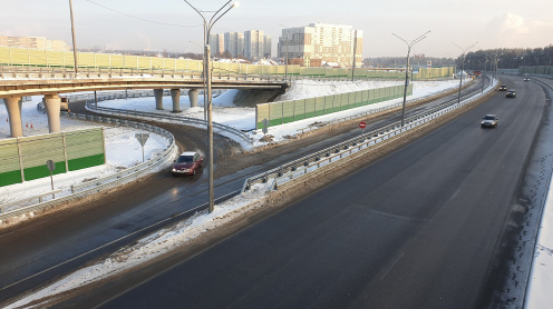 Досрочно открыто движение по новой транспортной развязке на км 25 автомобильной дороги М-1 «Беларусь» - изображение 3